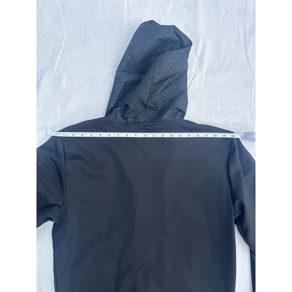 Chicago Blackhawks NHL Men’s Majestic Full Zip Jacket Black Size Medium Poly - Picture 9 of 9